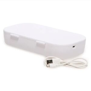 UV-C Light Traxx Device Cleaning Case - White